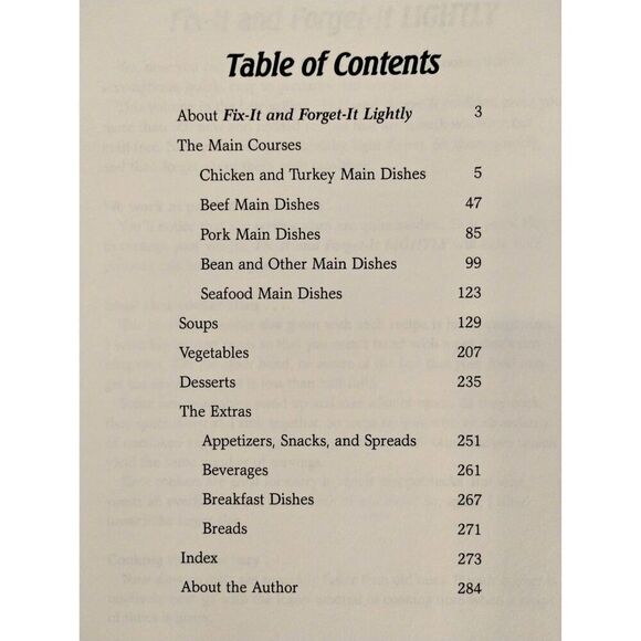 Fix-It and Forget It:  Lightly Healthy Low-fat Recipes for Your Slow Cooker - Picture 4 of 5